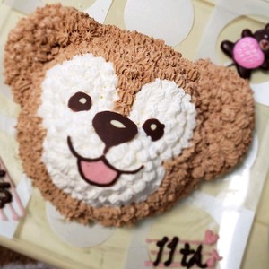 可愛過ぎ ダッフィーのバースデーケーキ レシピ 作り方 By Momo クックパッド