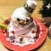 メリークリスマス☆雪だるまケーキ