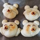 クマちゃんパンで♪いないいないばぁ！ by pitachan1 【クックパッド】 簡単おいしいみんなのレシピが319万品