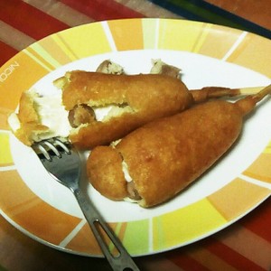 チーズドッグ セブンのアメリカンドッグ レシピ 作り方 By らむね2 クックパッド 簡単おいしいみんなのレシピが354万品
