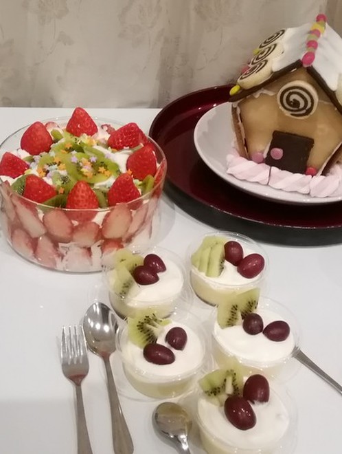 ケーキバイキング ケーキドーム付き まるで本物 ハンドメイド スイーツ