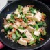 ひき肉と小松菜、豆腐の甘辛とじ(Ü*)۶