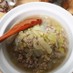 温活♪白菜、春雨、ひき肉の生姜スープ