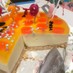 七夕の日にクリスタルレアチーズケーキ