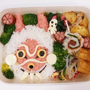 ジブリ キャラ弁 もののけ姫 サン レシピ 作り方 By ちゅら クックパッド 簡単おいしいみんなのレシピが350万品
