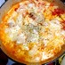 豚バラ白菜トマトチーズ鍋