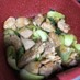 鶏ももとチンゲン菜の簡単中華風炒め