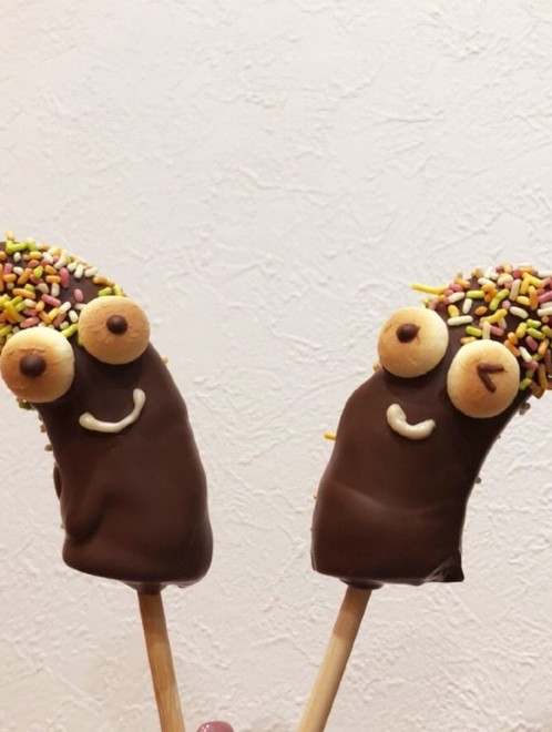 簡単可愛いおやつ チョコバナナくんのつくれぽ クックパッド 簡単おいしいみんなのレシピが374万品