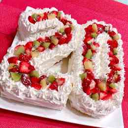 誕生日 数字のケーキ のつくれぽ クックパッド 簡単おいしいみんなのレシピが339万品