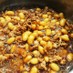 大豆と豚肉の甘辛煮