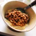 朝食に♬簡単☆オートミールの納豆リゾット