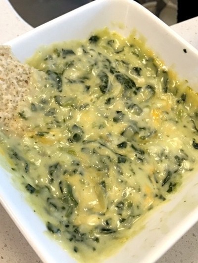 パスタハウスのほうれん草とアーティチョークのディップのレシピ