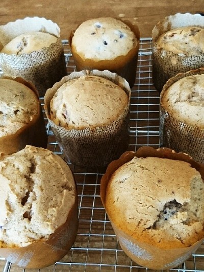 亜麻仁マフィンのレシピ