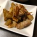 カリカリ豚と菊芋の醤油炒め！簡単美味い！