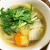 栄養満点♡鶏肉団子と野菜のポカポカスープ