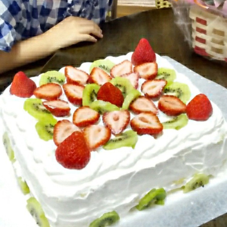 四角いケーキ 大人数用 レシピ 作り方 By ゆっちゃんの料理 クックパッド 簡単おいしいみんなのレシピが373万品