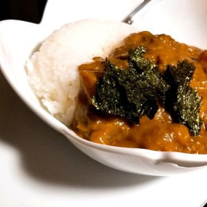 斬新なトッピング 海苔カレー レシピ 作り方 By マリネ クックパッド 簡単おいしいみんなのレシピが371万品