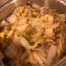 白菜とツナの蒸し煮