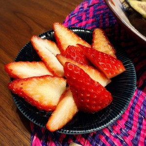 飾り切り いちごのデコ用切り方 レシピ 作り方 By Josiey クックパッド 簡単おいしいみんなのレシピが350万品