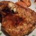 簡単☆鶏胸肉の照り焼き豆腐ハンバーグ