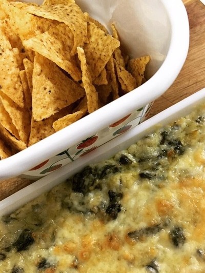 パスタハウスのほうれん草とアーティチョークのディップのレシピ