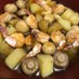 激ウマ海老とジャガイモのアヒージョ
