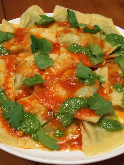 リコッタチーズ、トマト、ほうれん草のフリッタータ レシピ