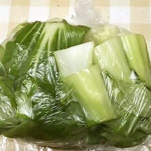 葉物野菜の冷凍保存 一人暮らしの自炊に レシピ 作り方 By もちもちポン クックパッド 簡単おいしいみんなのレシピが355万品