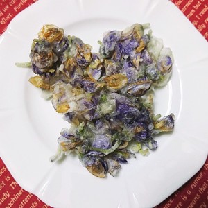 藤の花の天ぷら 簡単 旨い 話題性 レシピ 作り方 By 福井のおじじ クックパッド 簡単おいしいみんなのレシピが350万品