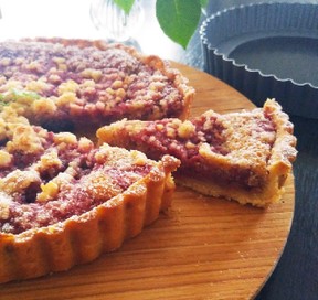 クランベリーとアマレットのベイクウェルタルト レシピ・作り方