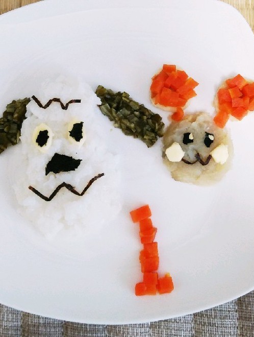 1歳バースデイ離乳食 わんわん うーたん レシピ 作り方 By たいちゃんまんくん クックパッド 簡単おいしいみんなのレシピが373万品