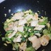 鶏胸肉と小松菜のオイスター玉子炒め