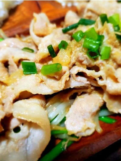 豚肉の甘酢オニオンソース添え レシピ