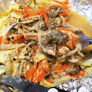 本マスの味噌マヨ味のホイル焼き レシピ 作り方 By しのくまら クックパッド 簡単おいしいみんなのレシピが360万品