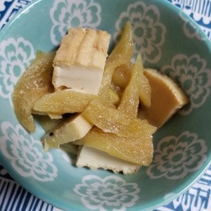 はす芋と厚揚げの煮物 レシピ 作り方 By Hiro31 クックパッド 簡単おいしいみんなのレシピが356万品