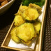 ズッキーニの天ぷらカレー風味