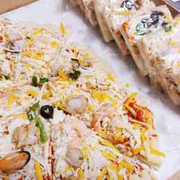 コストコ丸型ピザ 保存と小型化の切り方のつくれぽ クックパッド 簡単おいしいみんなのレシピが344万品