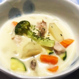 ラパン うさぎ肉 のクリームシチュー レシピ 作り方 By おーさかや クックパッド 簡単おいしいみんなのレシピが364万品