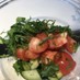 きゅうりとトマト、大葉の中華風サラダ