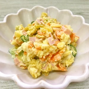 カレー風味たくあん入り ポテトサラダ のつくれぽ クックパッド 簡単おいしいみんなのレシピが354万品