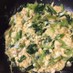 小松菜で簡単☆豆腐と卵のふわとろ炒め