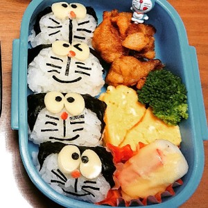 簡単 可愛い キャラ弁当 ドラえもん レシピ 作り方 By むらかみなつこ クックパッド 簡単おいしいみんなのレシピが350万品