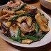 高野豆腐のチンジャオロース丼