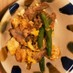 豆腐と豚肉のオイスター風味チャンプルー