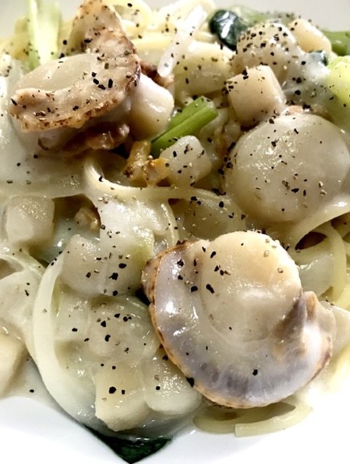 キャンベルスープでクリームスパゲッティ レシピ 作り方 By Mariajinha クックパッド 簡単おいしいみんなのレシピが376万品