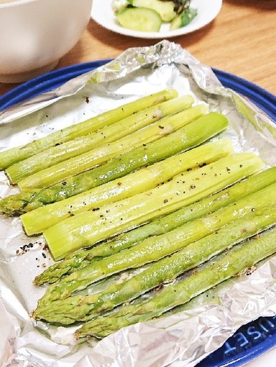 アスパラのホイル焼き レシピ・作り方