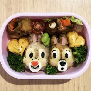 キャラ弁 チップとデール レシピ 作り方 By 向日葵 桜 クックパッド 簡単おいしいみんなのレシピが354万品