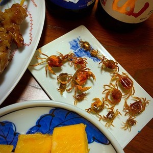 ビールのつまみに最高 サワガニの素揚げ レシピ 作り方 By だのん 彡 クックパッド 簡単おいしいみんなのレシピが362万品