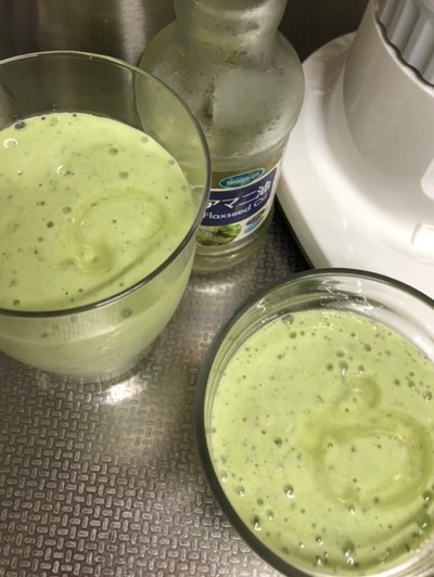 亜麻仁スムージーのレシピ