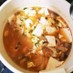 簡単で美味☆キムチ卵しめじ豆腐のスープ